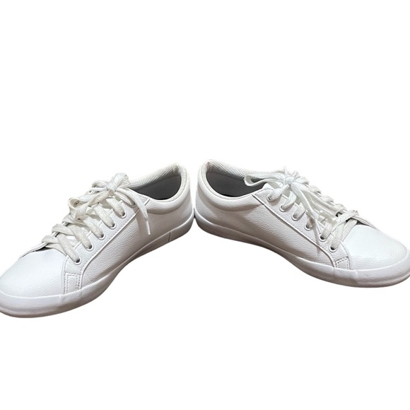 Náutica striped logo sneaker, Color white Sz 7 - Picture 4 of 9